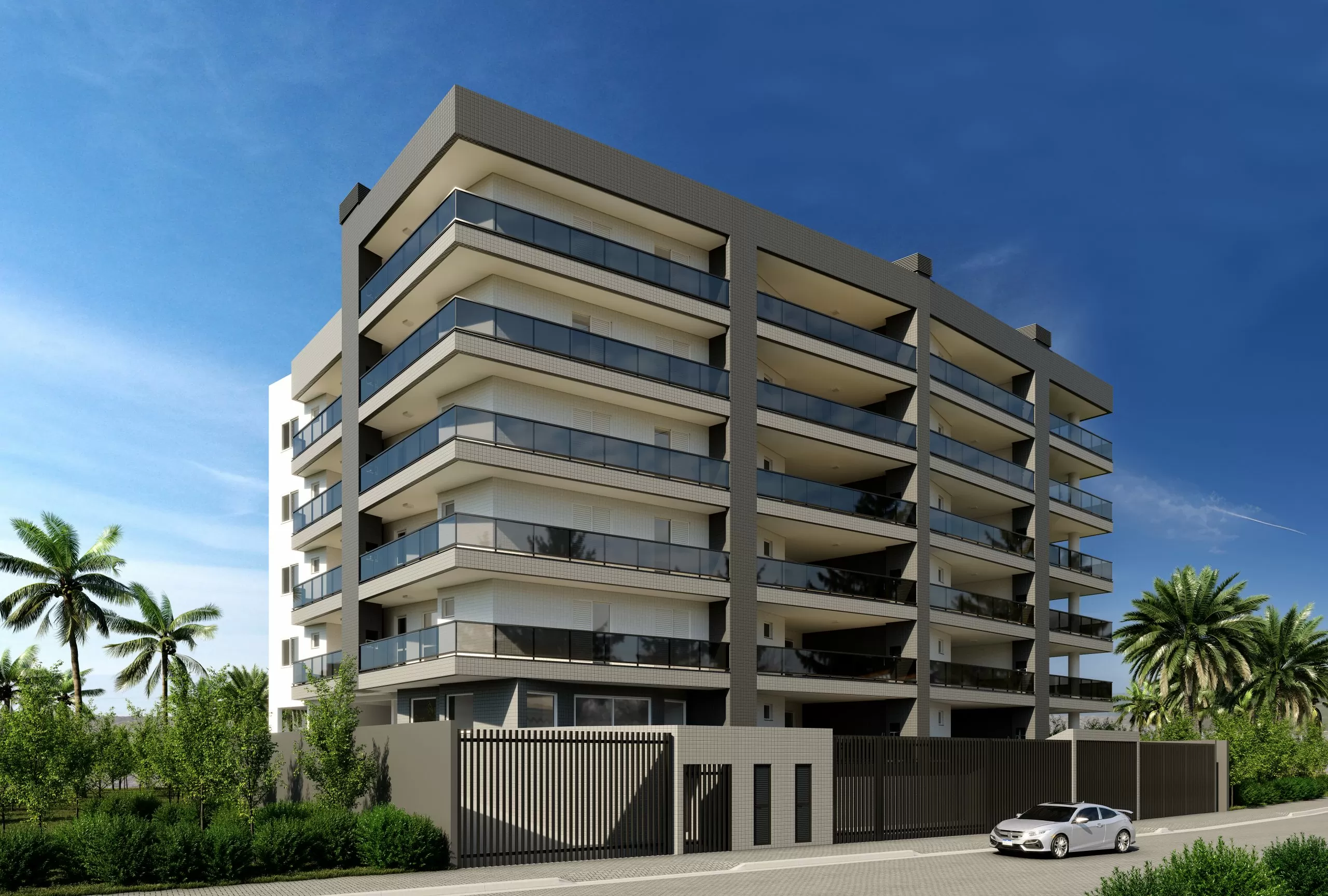 Fachada do Residencial Maison